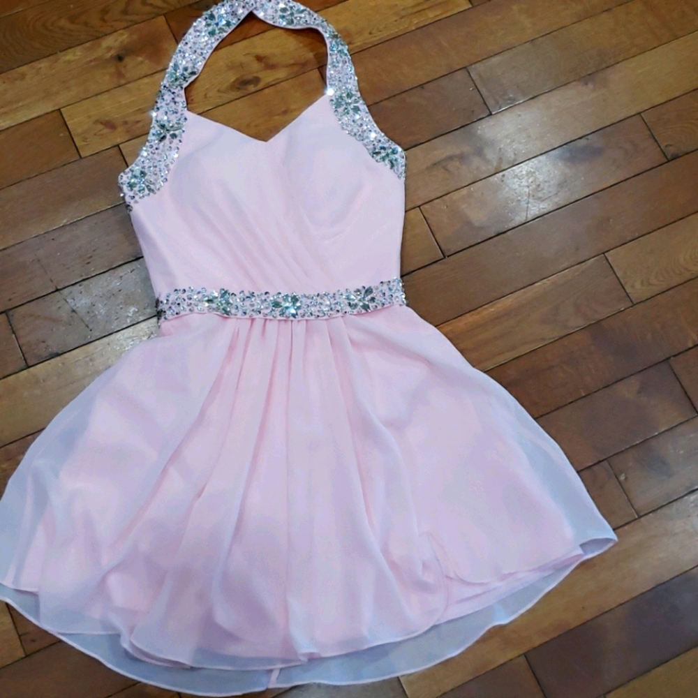 Light pink dress